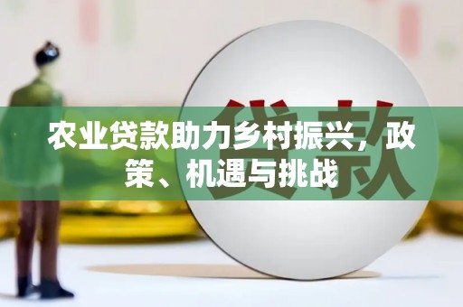 三地门农业贷款助力乡村振兴，政策、机遇与挑战