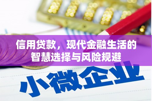 三地门信用贷款，现代金融生活的智慧选择与风险规避