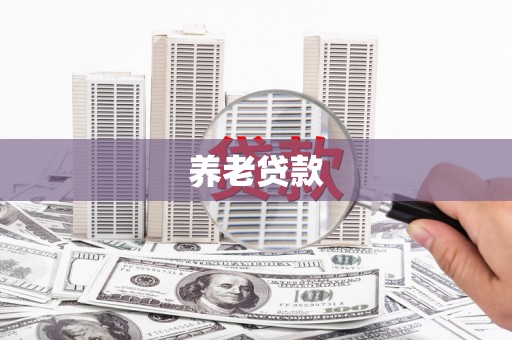 三地门养老贷款