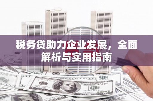 三地门税务贷助力企业发展，全面解析与实用指南