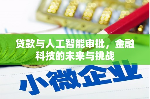 三地门贷款与人工智能审批，金融科技的未来与挑战