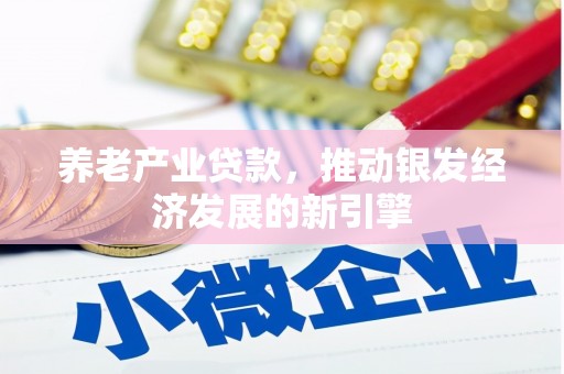 三地门养老产业贷款，推动银发经济发展的新引擎