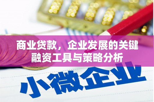 三地门商业贷款，企业发展的关键融资工具与策略分析