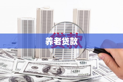三地门养老贷款