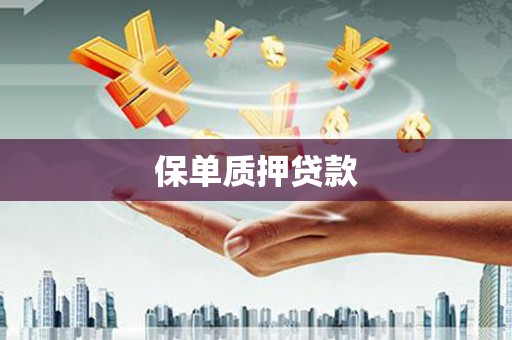 三地门保单质押贷款