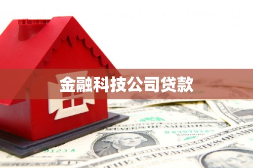 三地门金融科技公司贷款