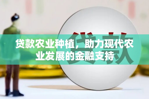 三地门贷款农业种植，助力现代农业发展的金融支持